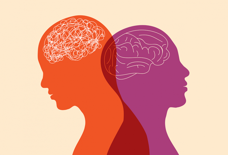 Illustration: Mental illness can affect a person's mood, thoughts and behaviour, influencing how they perceive the world around them. Picture by Synapse